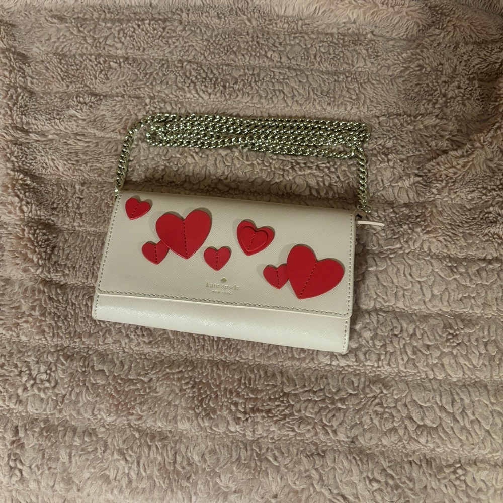 Kate Spade Hearts Crossbody/Clutch
